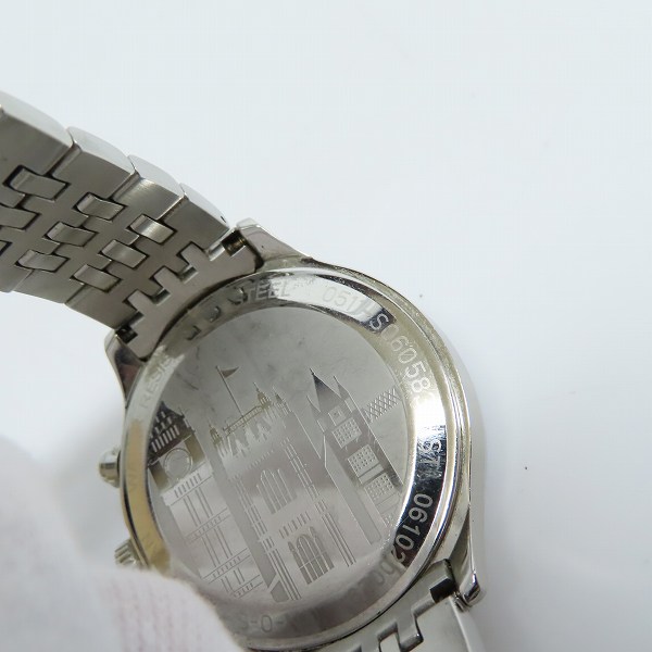 実際に弊社で買取させて頂いたPaul Smith/ポールスミス ザシティ ツーカウンタークロノグラフ 腕時計 0511-S060583【動作未確認】の画像 3枚目