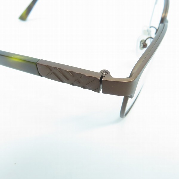 実際に弊社で買取させて頂いたBURBERRY/バーバリー 眼鏡 メガネフレーム/アイウェア B1296TDの画像 6枚目