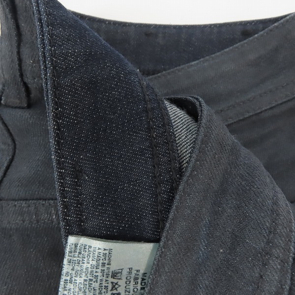 実際に弊社で買取させて頂いたDIESEL BLACK GOLD/ディーゼル ブラックゴールド ボタンフライ ブラックデニムパンツ/30の画像 9枚目