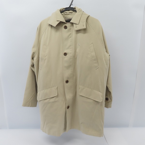 実際に弊社で買取させて頂いたBURBERRY/バーバリー チェック柄ライナー付き ナイロンジャケット size：L