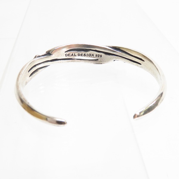 実際に弊社で買取させて頂いたDEAL DESIGN/ディールデザイン ロゴラベル バングルの画像 2枚目