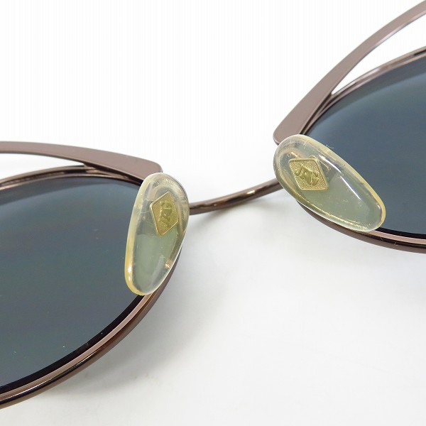 実際に弊社で買取させて頂いたJean Paul GAULTIER/ジャンポールゴルチエ ヴィンテージ サングラス ブラウン 56-6107の画像 3枚目
