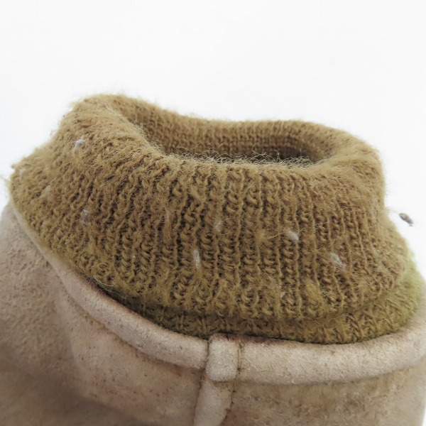 実際に弊社で買取させて頂いたSchott/ショット B-6 ムートンレザーフライトジャケット/36の画像 4枚目