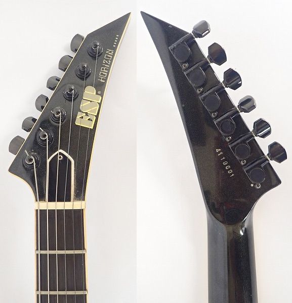 実際に弊社で買取させて頂いた★【難あり】ESP/イーエスピー HORIZON/ホライゾン エレキギター ダンカンPU搭載の画像 2枚目