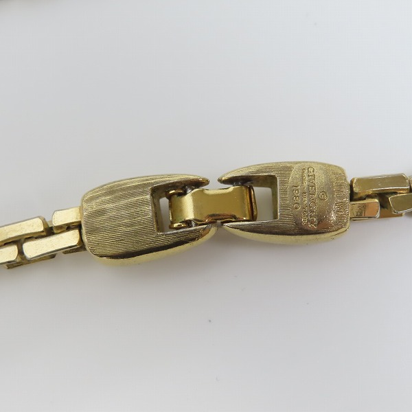 実際に弊社で買取させて頂いたGIVENCHY/ジバンシィ ゴールドカラー リンクネックレスの画像 4枚目