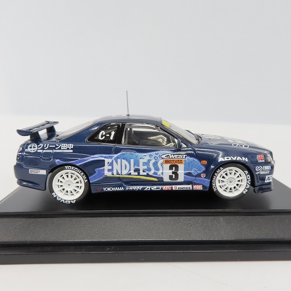 実際に弊社で買取させて頂いたEBBRO/エブロ 1/43 ENDLESS SKYLINE GT-R N1/エンドレス スカイライン #3 368 ミニカーの画像 3枚目