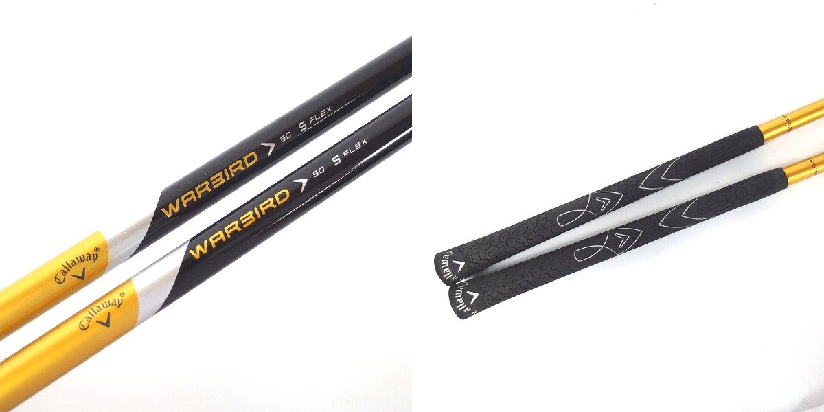 実際に弊社で買取させて頂いたCallaway/キャロウェイ WARBIRD 2016 ゴルフクラブ 10本セット FLEX：S キャディバッグ付きの画像 2枚目