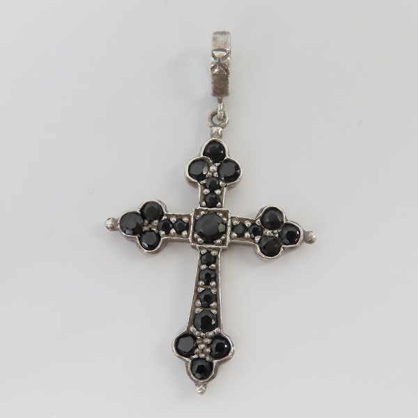 実際に弊社で買取させて頂いたLoree Rodkin/ローリーロドキン ゴシッククロスペンダント ブラックストーンの画像 1枚目