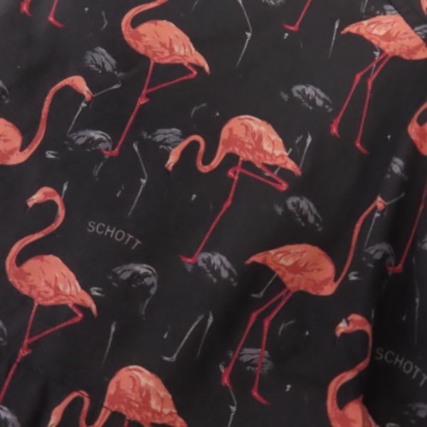 実際に弊社で買取させて頂いた【未使用】Schott/ショット アロハシャツ 3115055/size：XLの画像 6枚目