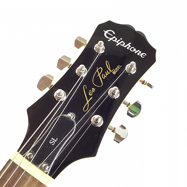 実際に弊社で買取させて頂いた★Epiphone/エピフォン Les Paul SL レスポールSL シングルコイル エレキギター 動作確認済みの画像 1枚目