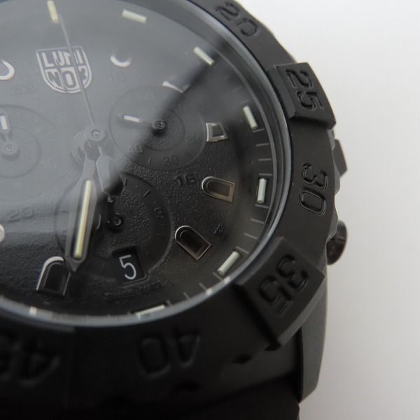 実際に弊社で買取させて頂いたLUIMINOX/ルミノックス NAVY SEAL CHRONOGRAPH/ネイビーシール クロノグラフ 3580 SERIES 3581.BOの画像 3枚目