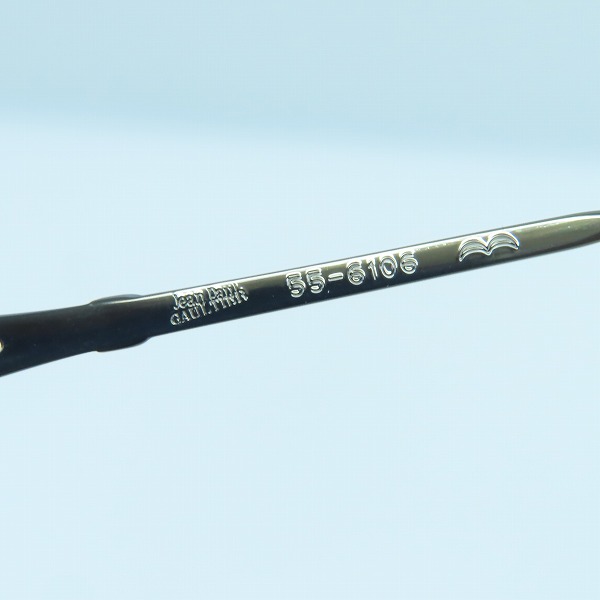 実際に弊社で買取させて頂いたJean Paul GAULTIER/ジャンポールゴルチェ ヴィンテージ メガネフレーム 55-6106の画像 5枚目