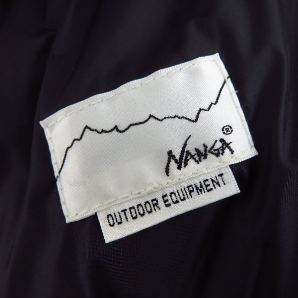 実際に弊社で買取させて頂いたURBAN RESEARCH×NANGA/アーバンリサーチ×ナンガ AURORA 3LAYER DOWN ダウンジャケット U187-17U001/L の画像 3枚目