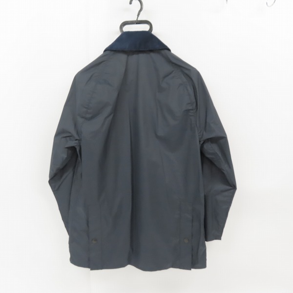 実際に弊社で買取させて頂いた【未使用】BARBOUR/バブアーBEDALE/ビデイル 撥水 ナイロン ジャケット ネイビー 1701071/size：Mの画像 1枚目