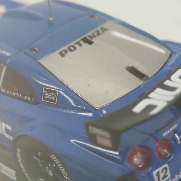 実際に弊社で買取させて頂いたEBBRO/エブロ 1/43 SUPER GT500 2012 No.12 CALSONIC IMPUL GT-R Low Down Force #12 44851 ミニカーの画像 5枚目