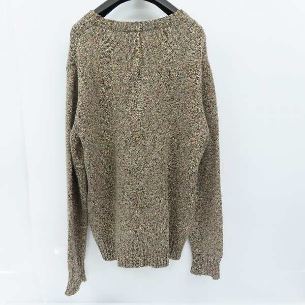 実際に弊社で買取させて頂いたPaul Smith/ポールスミス シルク混 マルチカラー クルーネックウールニット XLの画像 1枚目