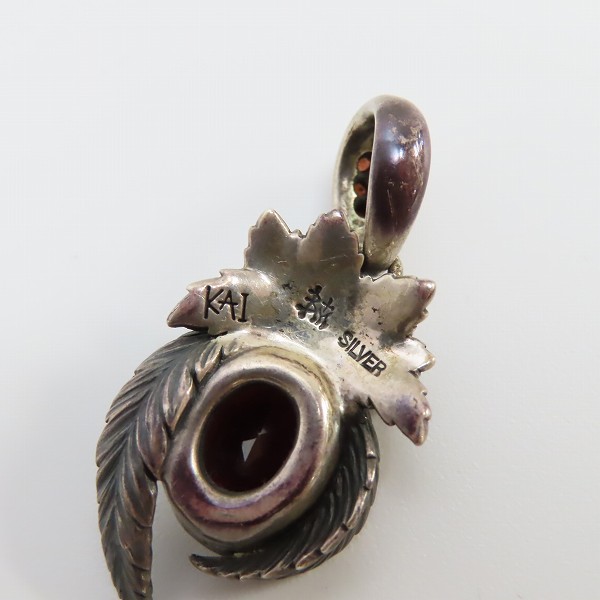 実際に弊社で買取させて頂いた【ギャラ付き】Bloody Mary/ブラッディマリー KAI/カイ 四神 朱雀 ペンダント/トップの画像 4枚目