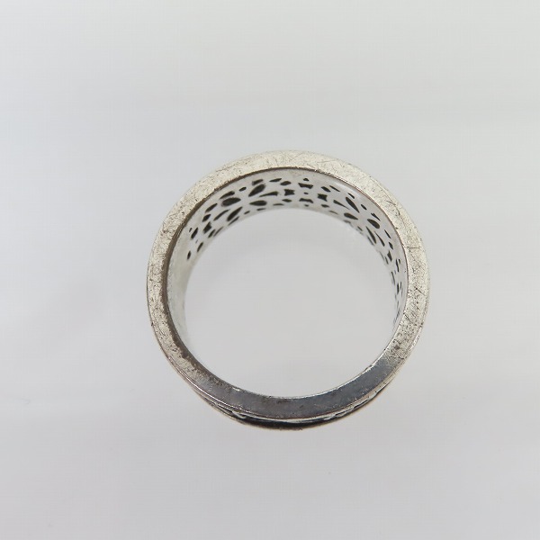 実際に弊社で買取させて頂いたDEAL DESIGN/ディールデザイン クロスウェブリング 21号の画像 4枚目