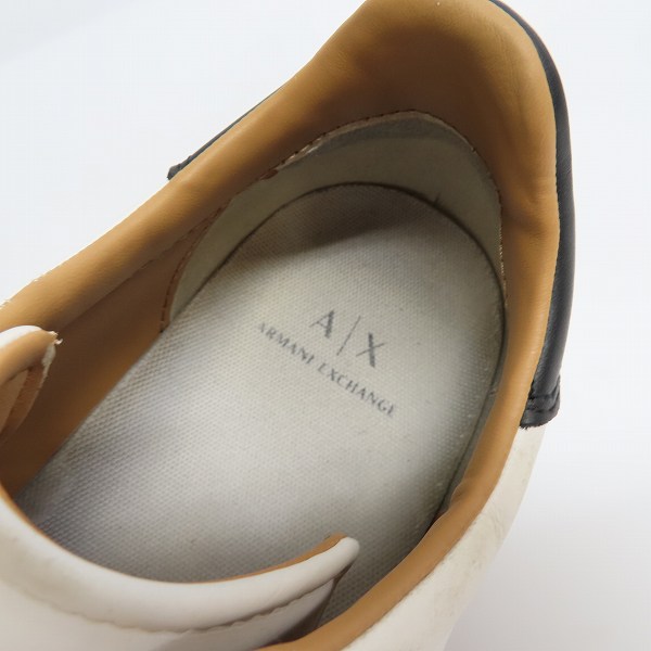 実際に弊社で買取させて頂いたARMANI EXCHANGE/アルマーニエクスチェンジ スリッポン/スニーカー size：US9 3点セットの画像 5枚目