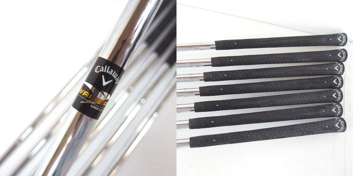 実際に弊社で買取させて頂いたCallaway/キャロウェイ WARBIRD 2016 ゴルフクラブ 10本セット FLEX：S キャディバッグ付きの画像 6枚目