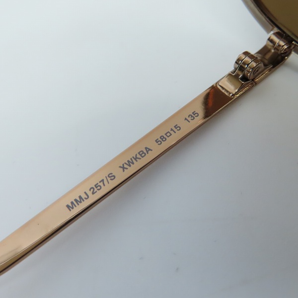 実際に弊社で買取させて頂いたMARC BY MARC JACOBS/マークバイマークジェイコブス MMJ257/S XWKBAの画像 6枚目