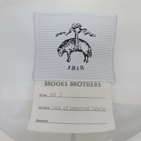 実際に弊社で買取させて頂いたBLACK FLEECE by Brooks Brothers/ブラックフリース バイ ブルックスブラザーズ オックスフォードシャツ 長袖/BB2の画像 2枚目