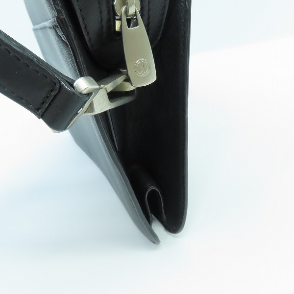 実際に弊社で買取させて頂いたdunhill/ダンヒル レザー セカンドバッグ/クラッチバッグの画像 2枚目