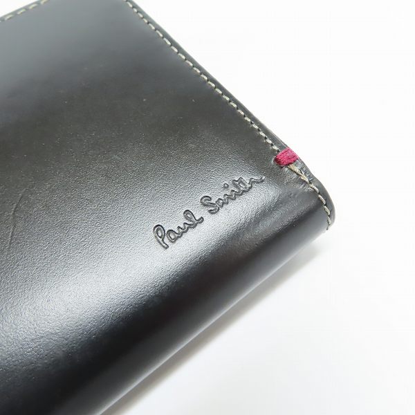 実際に弊社で買取させて頂いたPaul Smith/ポールスミス ブライドルレザー ラウンドファスナー ウォレット/長財布 PSU878の画像 6枚目