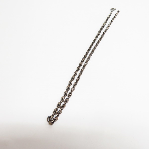 実際に弊社で買取させて頂いた【ジャンク】DEAL DESIGN/ディールデザイン ターンエッジ チェーン ネックレスの画像 1枚目