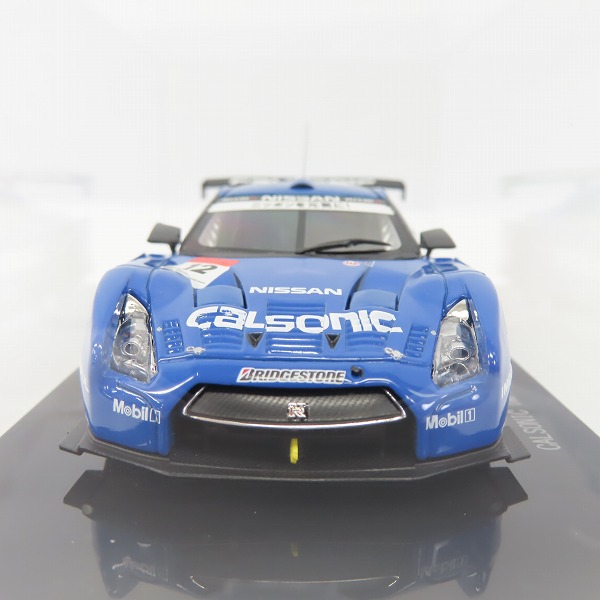 実際に弊社で買取させて頂いたEBBRO/エブロ 1/43 SUPER GT500 2012 No.12 CALSONIC IMPUL GT-R Low Down Force #12 44851 ミニカーの画像 4枚目