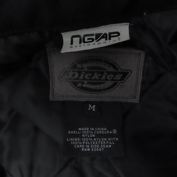 実際に弊社で買取させて頂いたNGAP×Dickies/エヌジーエーピー×ディッキーズ 中綿キルティングジャケット/Mの画像 3枚目