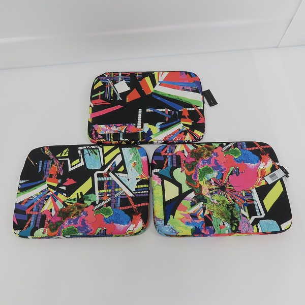実際に弊社で買取させて頂いた【未使用】MARC BY MARC JACOBS/マークバイマークジェイコブス タブレットケース VIVID MULTI M0006986 3点セットの画像 1枚目