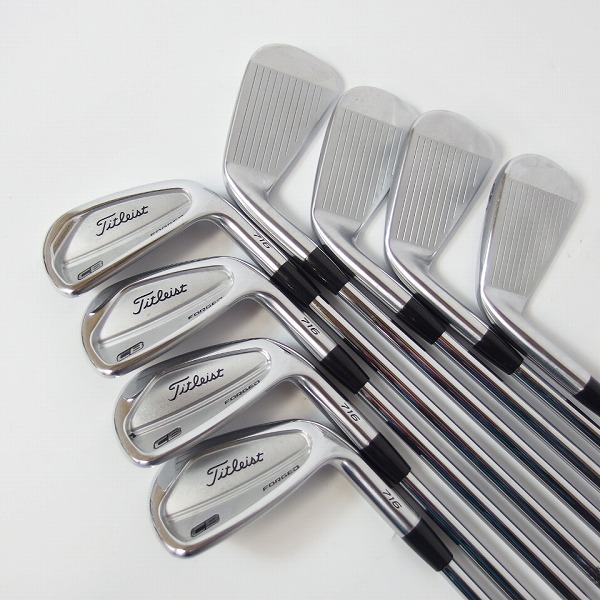 実際に弊社で買取させて頂いたTitleist/タイトリスト 716 CB FORGED アイアン #3～9,Pw 8本セット Dynamic Gold S400の画像 2枚目