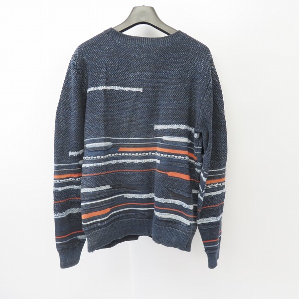 実際に弊社で買取させて頂いたBLUE BLUE/ブルーブルー ポッケ付きニット インディゴ/2の画像 1枚目