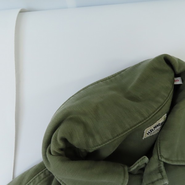 実際に弊社で買取させて頂いたHOLLYWOOD RANCH MARKET/ハリウッドランチマーケット/ハリラン ミリタリー シャツ 700053-192/3の画像 5枚目