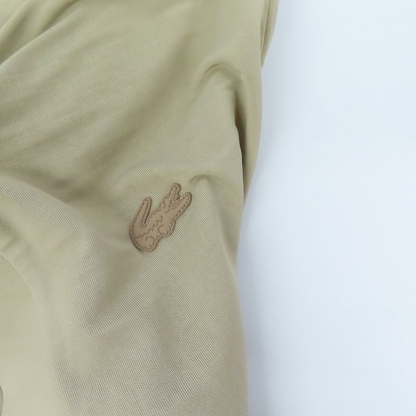 実際に弊社で買取させて頂いたLACOSTE/ラコステ レーヨン 半袖ポロシャツ Mの画像 6枚目