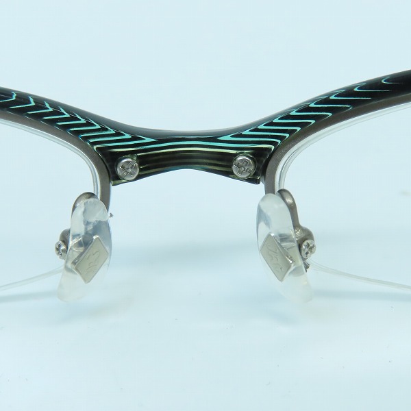 実際に弊社で買取させて頂いたJean Paul GAULTIER/ジャンポールゴルチェ ヴィンテージ メガネフレーム 55-0067の画像 4枚目