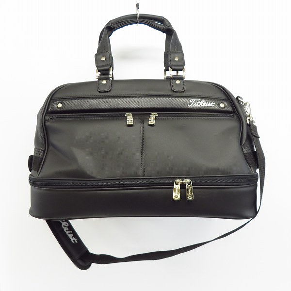 実際に弊社で買取させて頂いたTitleist/タイトリスト 2層式ボストンバッグ/ショルダー ブラック AJBB67