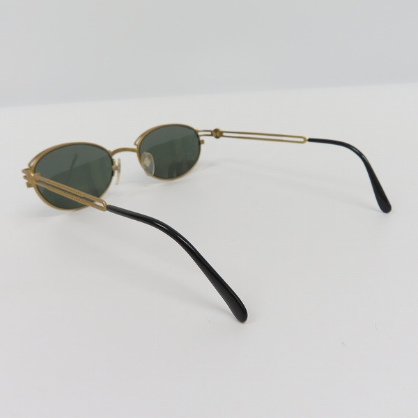 実際に弊社で買取させて頂いたJean Paul GAULTIER/ジャンポールゴルチエ ヴィンテージ オーバルブリッジデザイン サングラス/アイウェア 58-6104の画像 2枚目