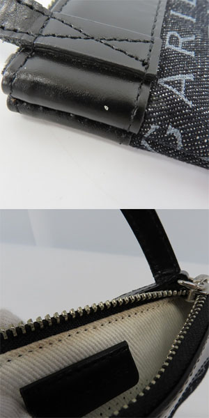 実際に弊社で買取させて頂いたBVLGARI/ブルガリ ロゴマニア デニムショルダーポーチの画像 8枚目