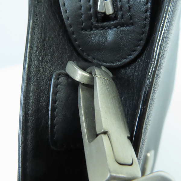 実際に弊社で買取させて頂いたdunhill/ダンヒル レザー セカンドバッグ/クラッチバッグの画像 7枚目
