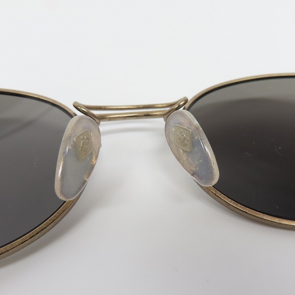 実際に弊社で買取させて頂いたJean Paul GAULTIER/ジャンポールゴルチエ ヴィンテージ オーバルフレーム サングラス/アイウェア ゴールド 56-6203の画像 3枚目