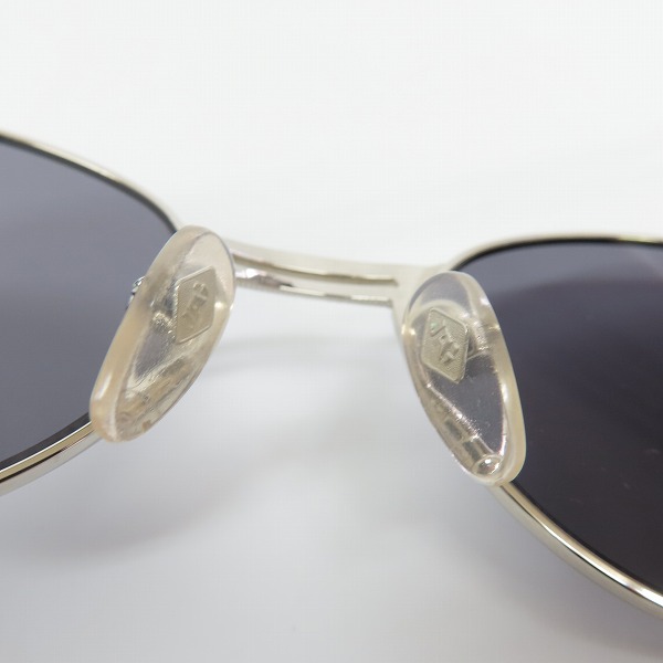 実際に弊社で買取させて頂いたJean Paul GAULTIER/ジャンポールゴルチエ ヴィンテージ ワイヤーデザイン サングラス/アイウェア シルバー 56-6101の画像 3枚目
