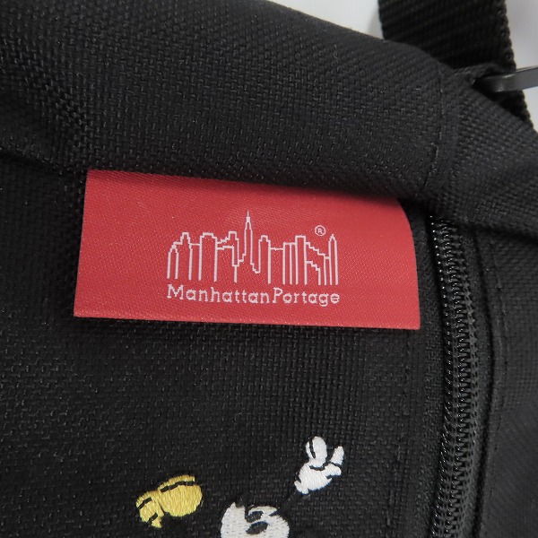 実際に弊社で買取させて頂いたManhattan Portage/マンハッタンポーテージ ミッキー ミニショルダーバッグの画像 4枚目