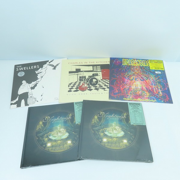 実際に弊社で買取させて頂いた【未開封】Nightwish/11PARANOIAS/The Swellers 他 アナログレコード 5枚セット