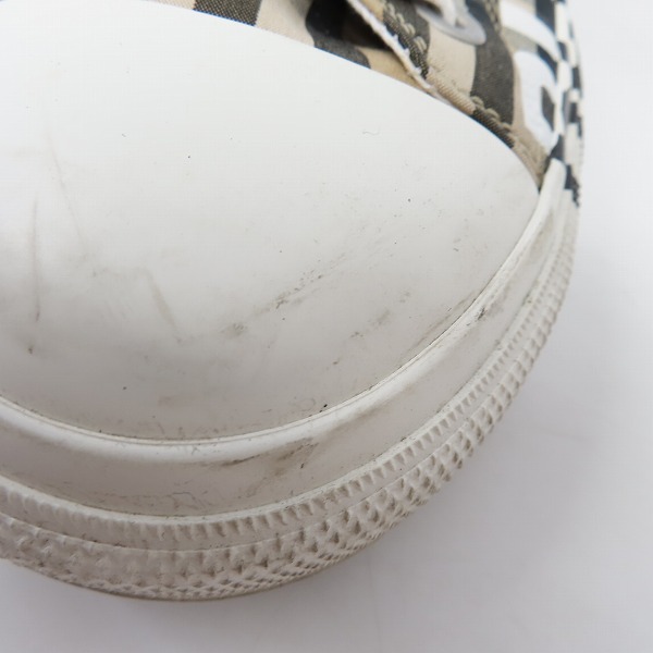 実際に弊社で買取させて頂いたBurberry/バーバリー  ヴィンテージチェック ローカットスニーカー/41の画像 8枚目