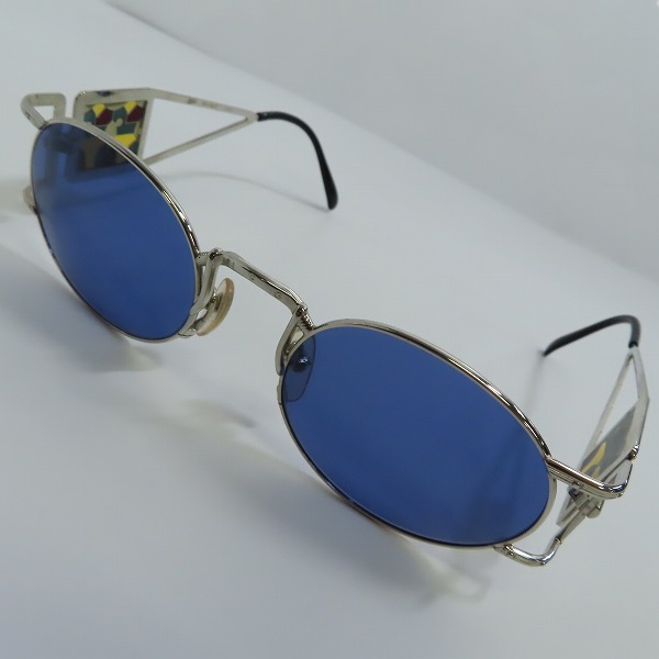 実際に弊社で買取させて頂いたJean Paul GAULTIER/ジャンポールゴルチエ ヴィンテージ スクエアプレートデザイン サングラス/アイウェア 56-4672