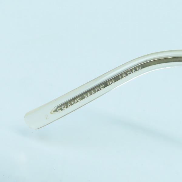 実際に弊社で買取させて頂いたJean Paul GAULTIER/ジャンポールゴルチェ ヴィンテージ メガネフレーム 55-5201の画像 7枚目