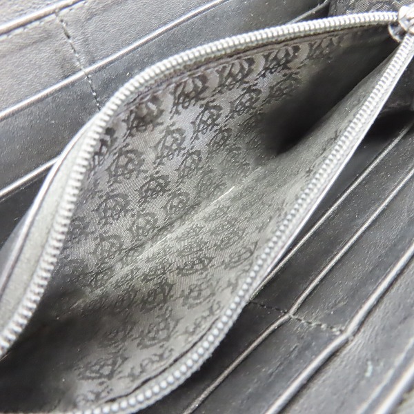 実際に弊社で買取させて頂いたdunhill/ダンヒル WINDSOR/ウィンザー ラウンドファスナー ロングウォレット/長財布の画像 4枚目