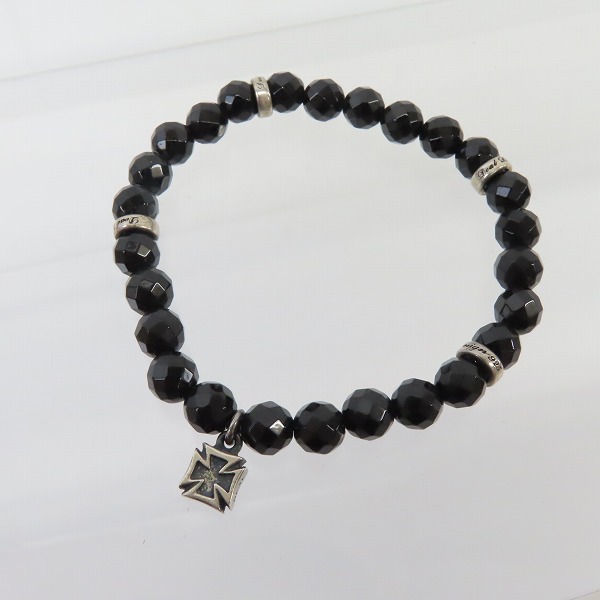 実際に弊社で買取させて頂いたDEAL DESIGN/ディールデザイン ブラックスピネルブレスレット